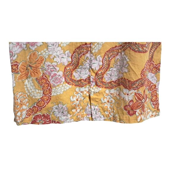 Vintage 2003 Patagonia Pataloha Golden Habiscus Womens Sleeveless Floral Dress S - Picture 7 of 9